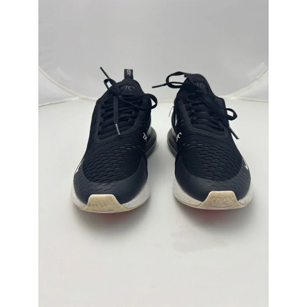 Nike Air Max 270 GS Black White Solar Red 943345-001 Kids Size 6.5Y Mens 6.5